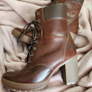Timberland heeled boots